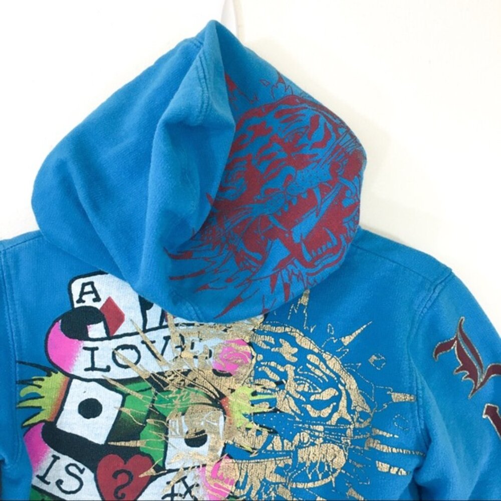 Ed Hardy Baby Tiger Hoodie - Picture 3 of 6